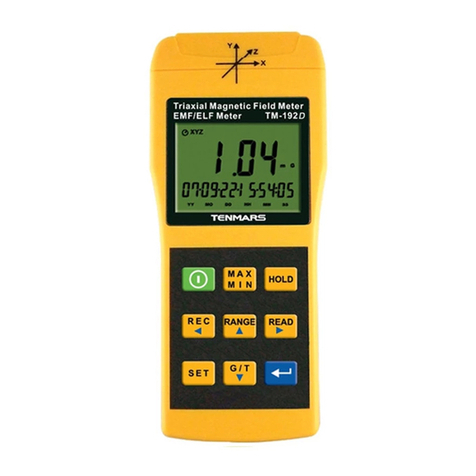 Tenmars TRIAXIAL ELF User manual Tenmars TRIAXIAL ELF User manual