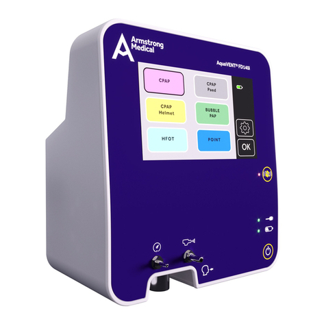 Armstrong Medical AquaVENT FD140i user manual