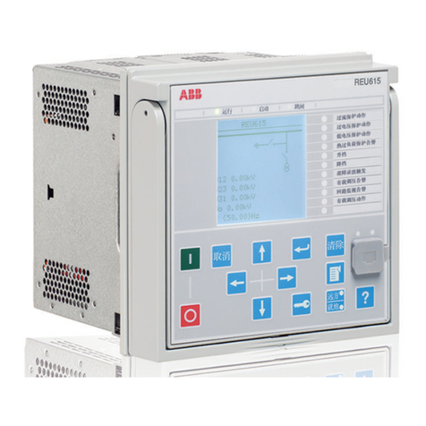 ABB REU615 Applications manual