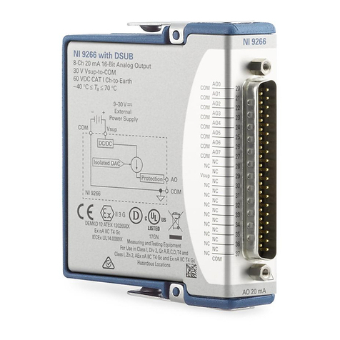 National Instruments 9266 Getting started guide