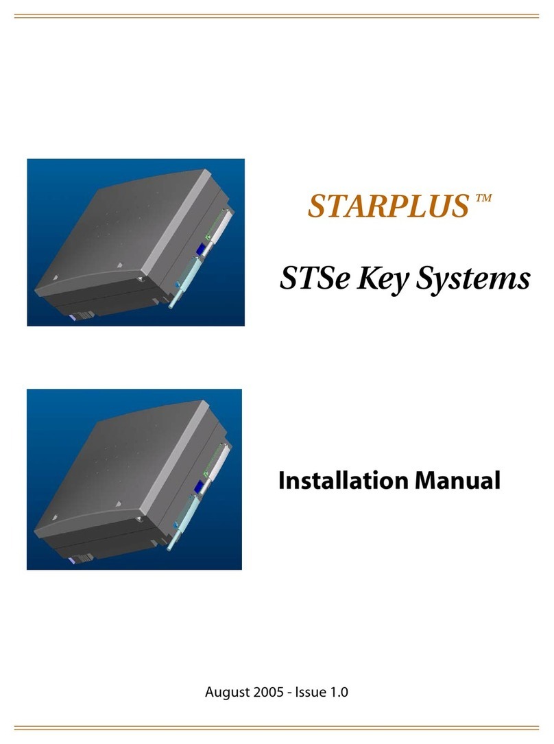 STARPLUS STSe Key System installation manual
