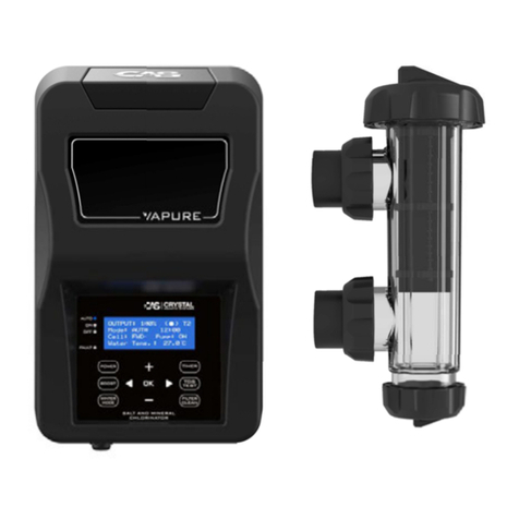 Crystal VAPURE Installation & operating instructions
