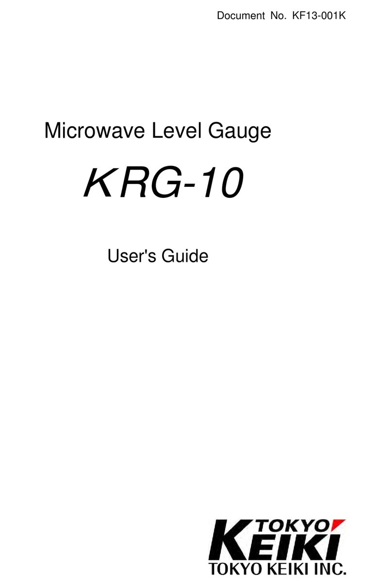 Tokyo Keiki KRG-10 user guide