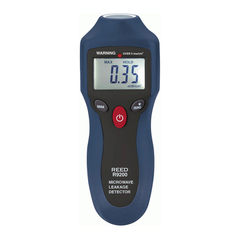Reed Instruments R9200 instruction manual