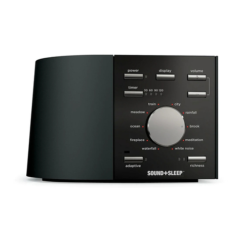 ASTi Sound+Sleep ASM1002 User manual