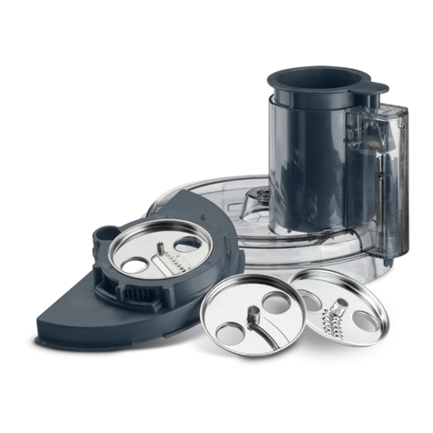 Cuisinart FP-SP INSTRUCTION AND RECIPE BOOKLET