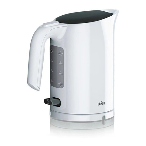 Braun PurEase WK 3000 User manual