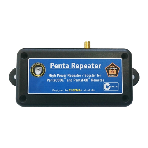 Elsema Penta Repeater User manual