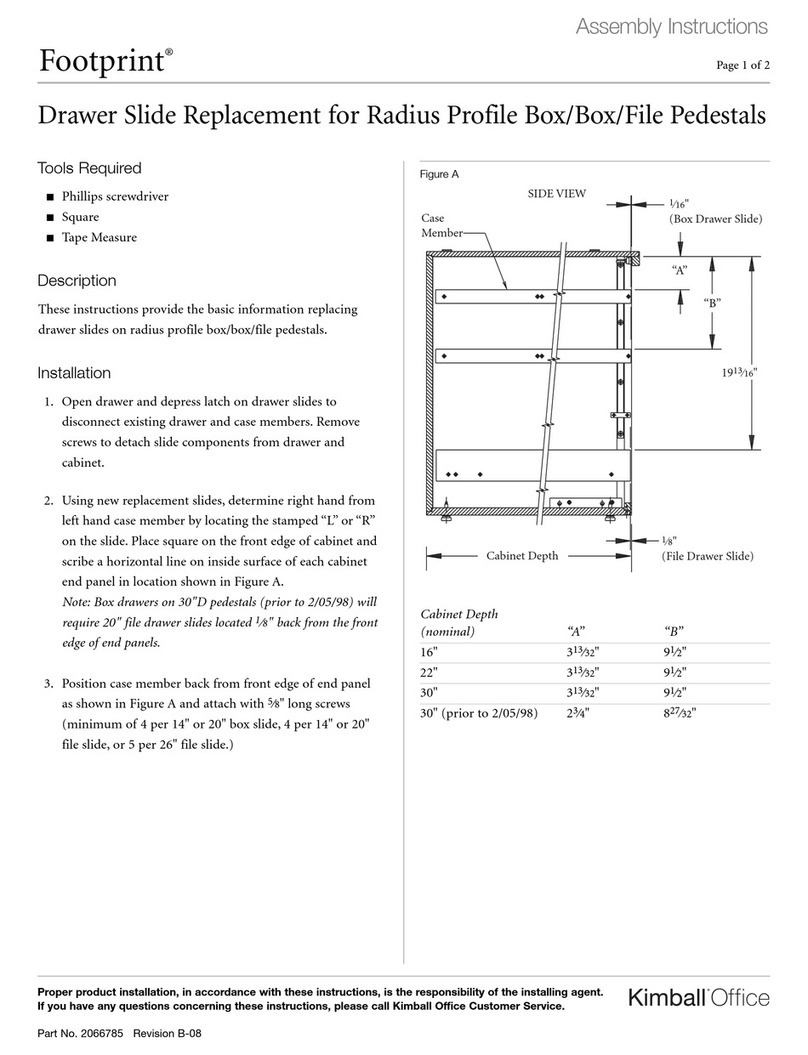 Kimball Footprint Radius Profile User manual Kimball Footprint Radius Profile User manual