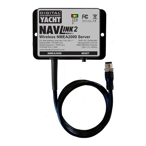 DIGITAL YACHT NAVLINK2 Installation and instruction manual