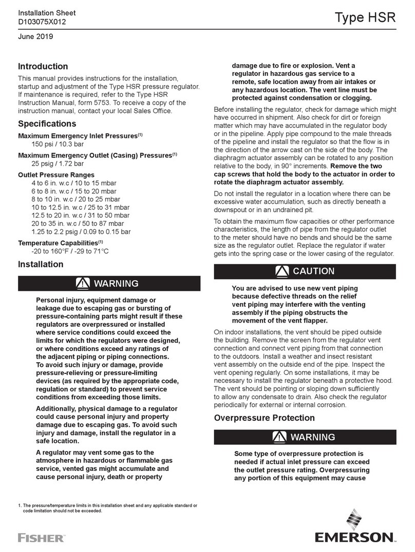 Emerson HSR Assembly instructions