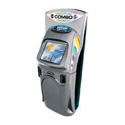 MERIT INDUSTRIES Megatouch Combo Jukebox owner's manual