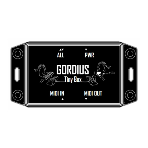 Gordius TinyBox user manual