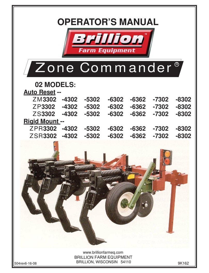 Brillion Zone Commander ZM3302 Operator's manual