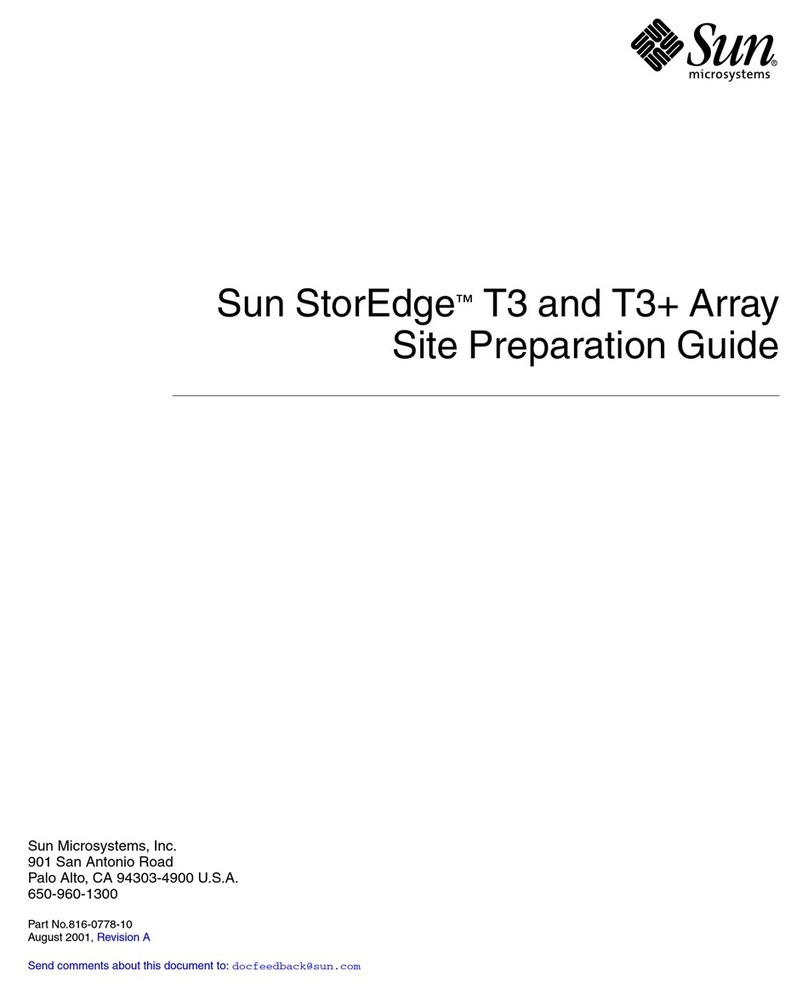 Sun Microsystems Sun StorEdge T3 Operating instructions
