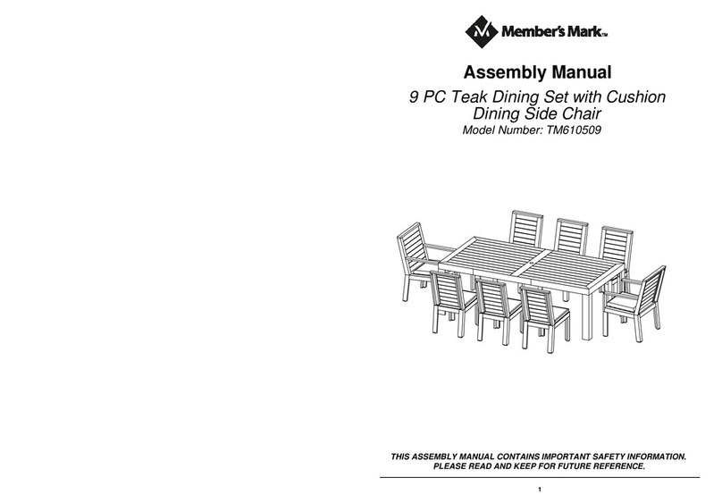 Members Mark TM610509 User manual
