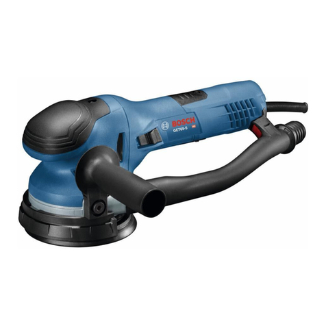 Bosch GET65-5 Assembly instructions