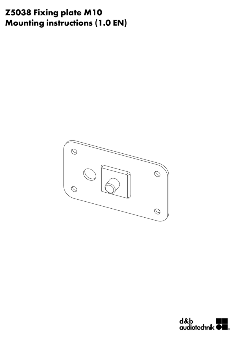 d & b audiotechnik Z5038 User manual