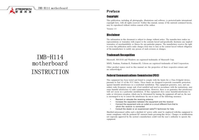 Strontech IMB-H114 instructions