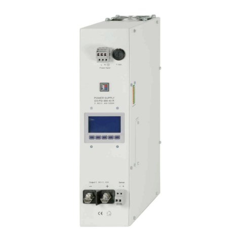 Elektro-Automatik PSI 800 R Series User manual Elektro-Automatik PSI 800 R Series User manual