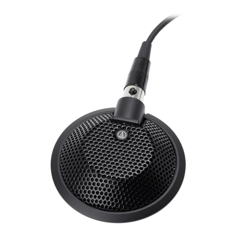 Audio Technica U841R User manual