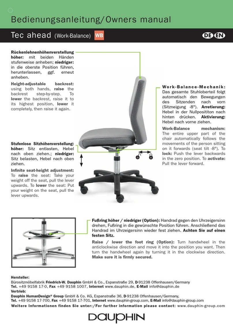 Dauphin Tec ahead User manual