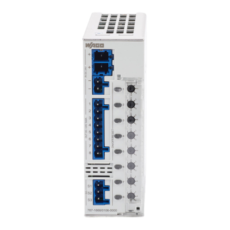 WAGO EPSITRON ECB 787-1668/0106-0054 instruction manual