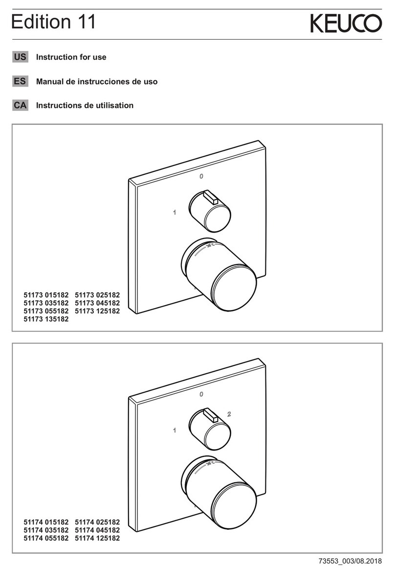 KEUCO Edition 11 51173 015182 Instructions for use KEUCO Edition 11 51173 015182 Instructions for use