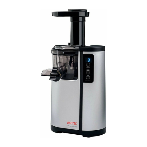 Imetec Succovivo Compact SJ 700 operating instructions
