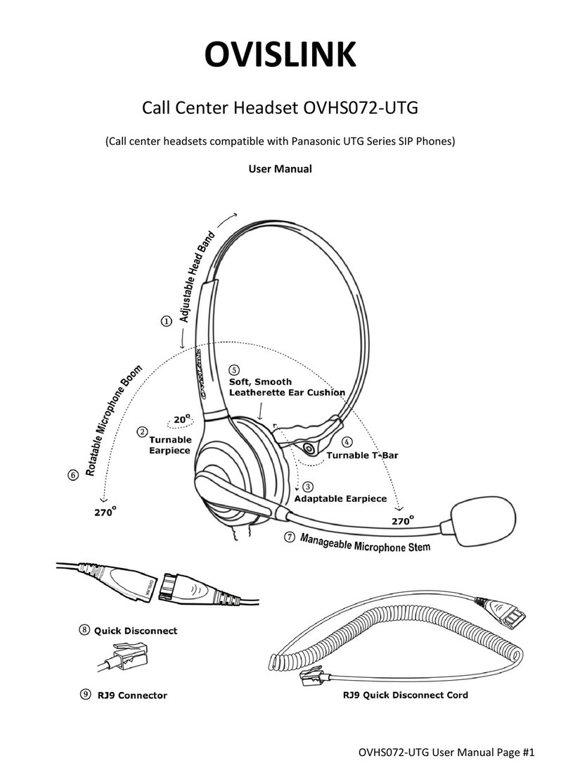 Ovislink OVHS072-UTG User manual Ovislink OVHS072-UTG User manual