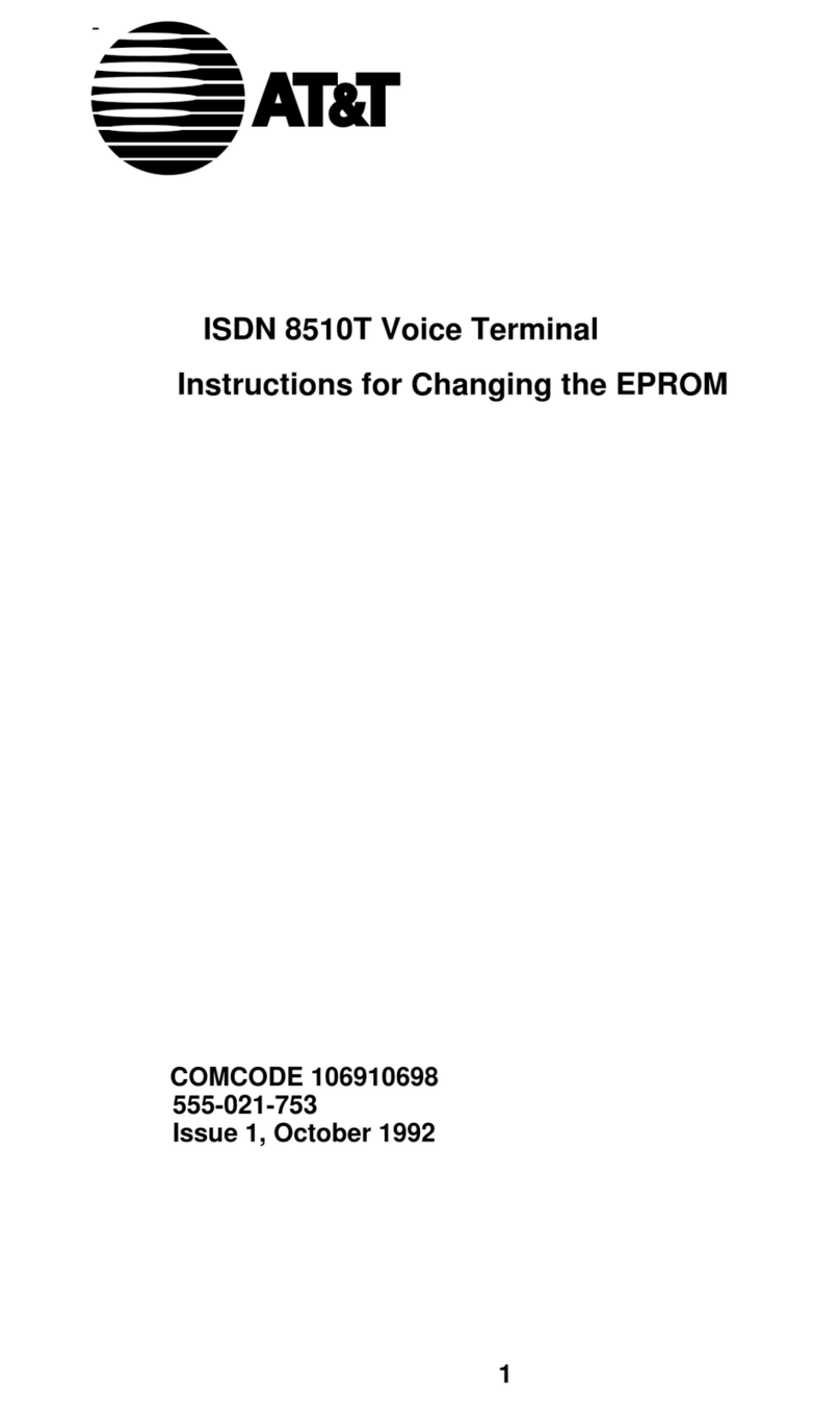 AT&T ISDN 8510T instructions