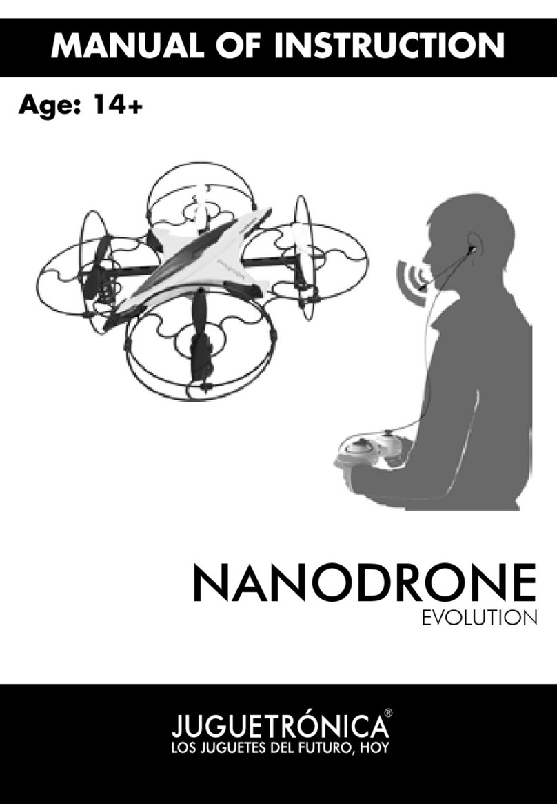 Juguetronica NANODRONE EVOLUTION Manual Juguetronica NANODRONE EVOLUTION Manual