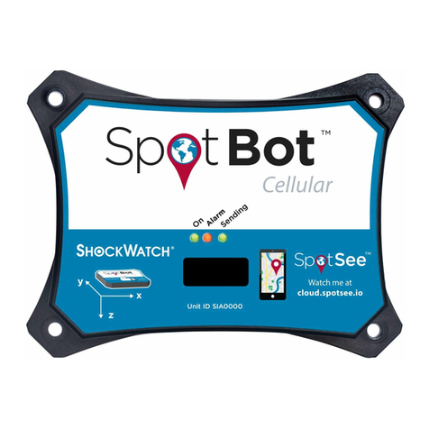 ShockWatch SpotBot Cellular quick start guide