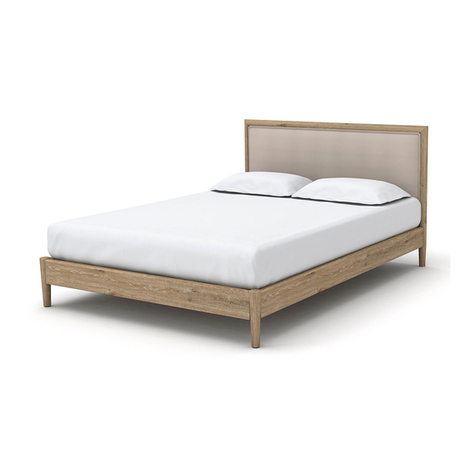 feather&black Aubrey Bed User manual feather&black Aubrey Bed User manual