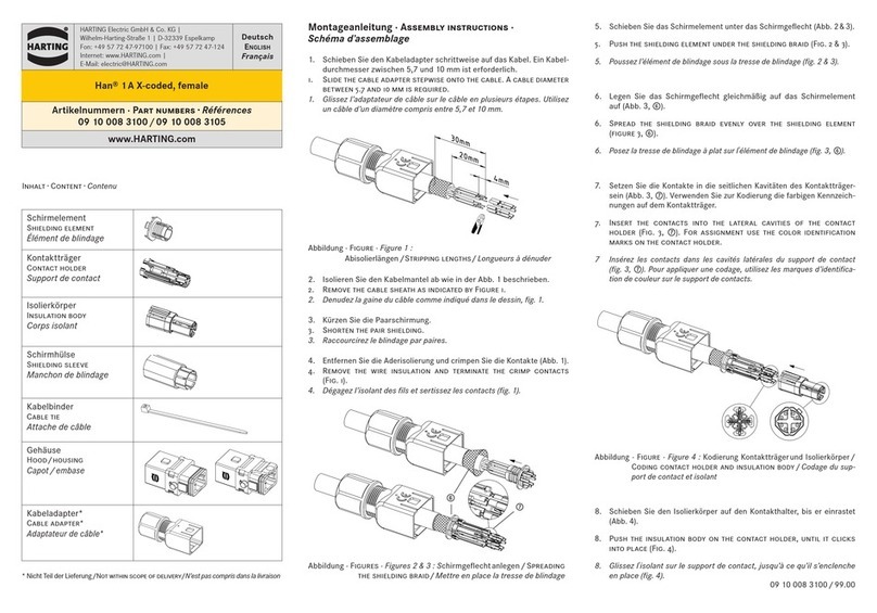 HARTING Han 1A manual