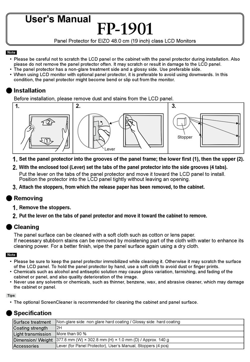 Eizo FP-1901 User manual