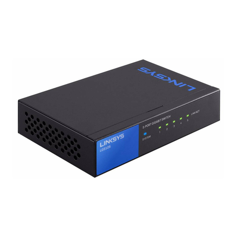 Linksys LGS105 Instruction Manual