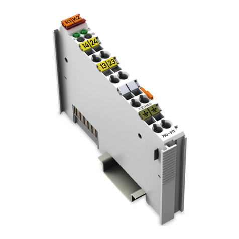 WAGO 750-513 Series User manual