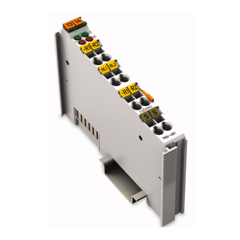 WAGO 750-461 User manual
