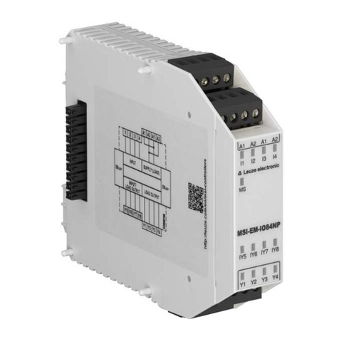 Leuze electronic MSI-EM-IO84NP Series Original operating instructions