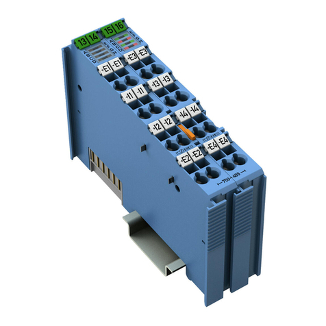 WAGO 750-489 User manual WAGO 750-489 User manual
