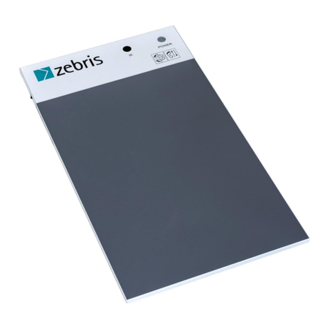 zebris PDM Specification and operating instructions