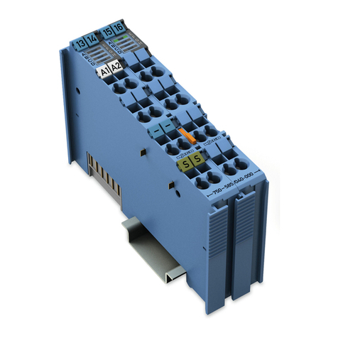 WAGO 750-585/040-000 User manual