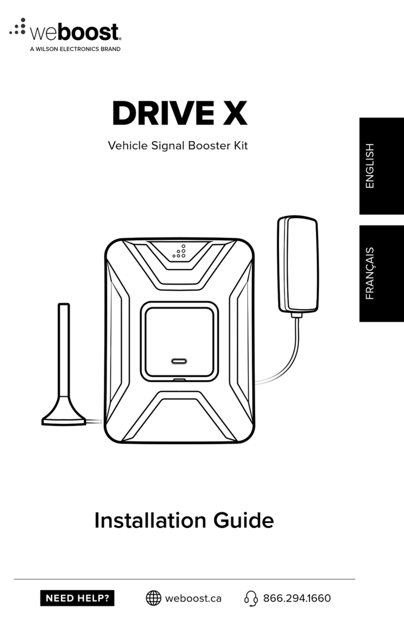 weBoost DRIVE X installation guide