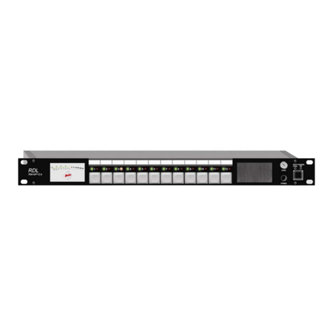 RDL RM Series Installation & operation