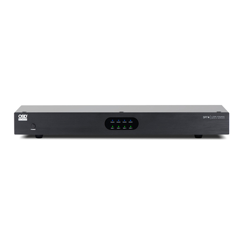 OSD Audio Dayton Audio BK-SRT4 user manual
