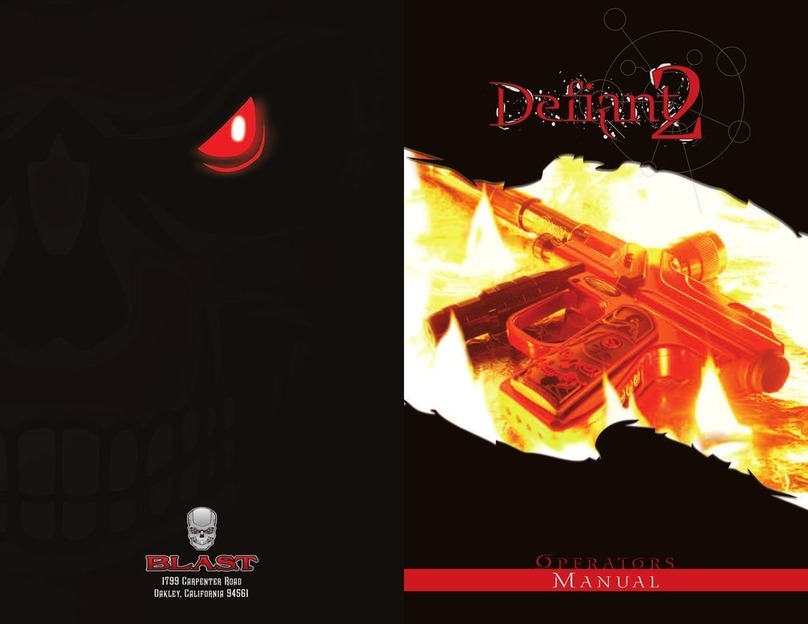 Blast DEFIANT 2 Operator's manual