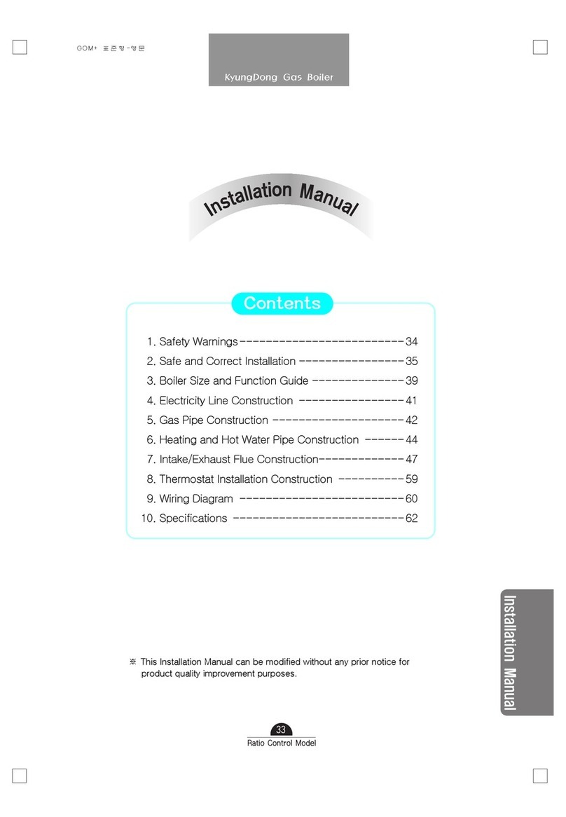 KyungDong KDB-101GOM+ installation manual