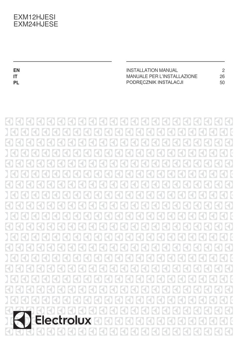 Electrolux EXM12HJESI User manual