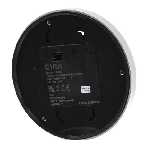 Gira System 3000 User manual
